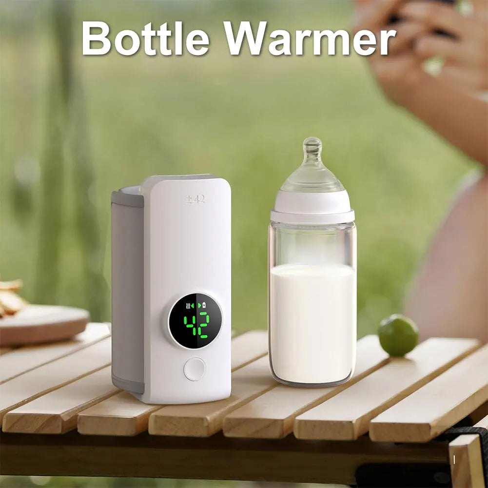 Portable Bottle Warmer Rechargeable Cordless Milk Warmer with Temperature Control Baby Bottle Warmer for Traveling Camping Home Magic Electronics S94c9f85c4c5e4758a93471959f73e1bcl