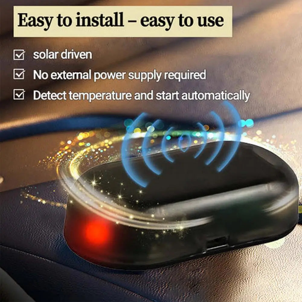 Solar Instant Lamp Heating Car De-icer, Car Molecular Deicing Instrument, Electromagnetic Solar Anti-theft Light, Car Instrument Magic Electronics S9505e6ee27a0479c99b317a346807822K