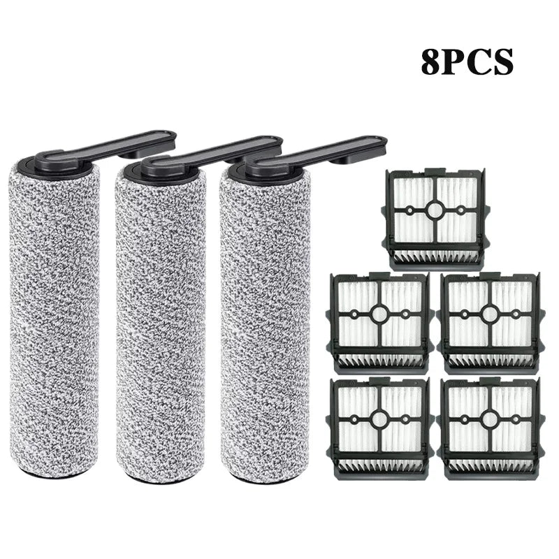 For Tineco Floor ONE S5 Combo Cordless Wet Dry Vacuum Cleaner Accessories Brush Roller And HEPA Filter Replacement Spare Parts 8PCS Magic Electronics S9569c1f1d5ab499486d18a4df8c5124d0 8PCS