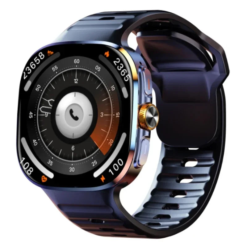 New M99 5G Cellular Version Smartwatch 2.4inch Amoled Larger Screen Android Smart Watch With Rotary Camera Sim Card Slot WIFI - Magic Electronics