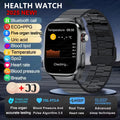 2025New Micro Physical Examination Smart Watch For Men Uric Acid Body Fat Five Organ Health Watches Bluetooth Call SmartBracelet Black Steel B 2A AI Health report Magic Electronics S9722a9c0201d4ef1b8aac205051bcba2n Black Steel B 2A AI Health report