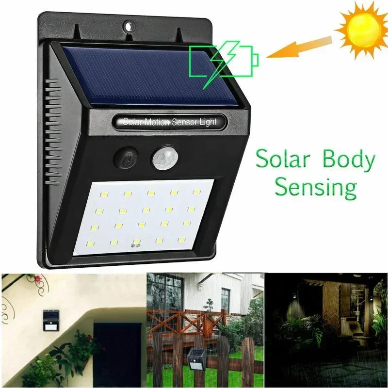 Solar Light Motion Sensor Wall Light 30 LED Outdoor Solar Lamp Waterproof Solar Powered Sunlight Street Lamp Garden Decor Magic Electronics S97a388f568d74ad987f70f53c6259e43C