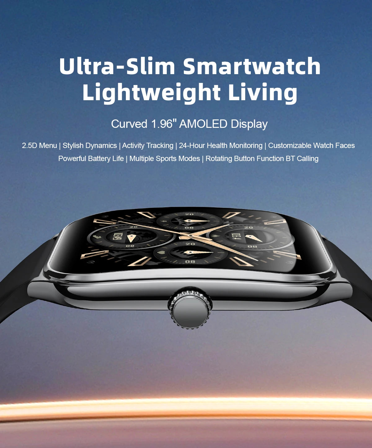 New Ultra Thin Smart Watch men 1.96" AMOLED 360*360 HD Pixel Display Always Show Time Call Reminder Smartwatch Ladies For huawei Magic Electronics S9816a46313ee46db9962ad4c6b6aef70A
