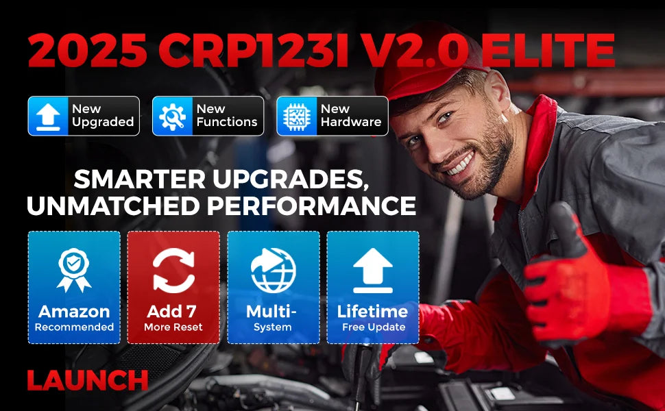 2025 LAUNCH OBD2 Scanner CRP123I V3.0 ,New add CAN FD,DOIP, Lifetime Free Update 4 system Diagnostics Tool with 7 Resets Magic Electronics S9abf6d52fd024830855961319474ede6I