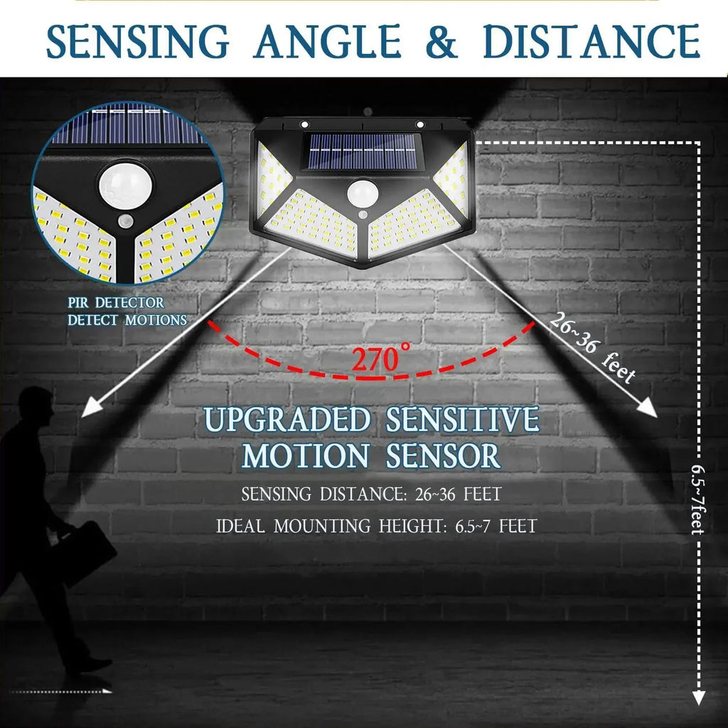 Solar Light Motion Sensor Wall Light 30 LED Outdoor Solar Lamp Waterproof Solar Powered Sunlight Street Lamp Garden Decor Magic Electronics S9b94e823e8784fe695322f5eddca0f4ay