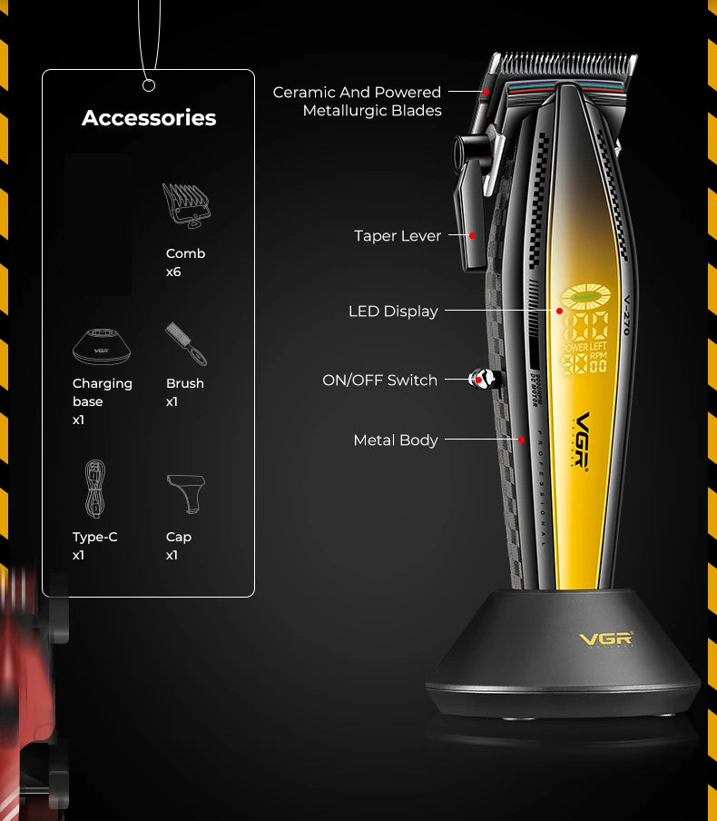 VGR V-270 High end Hair Clipper Set Hair Salon Household Electric Hair Clipper Metal Mech Wind Alloy Blade 9000 RPM Hair Trimmer Magic Electronics S9bfdc7bc2ad34079adc42c99d4ace2e2h_15bab12c-51f2-4a9a-8a8a-b53484f2527a