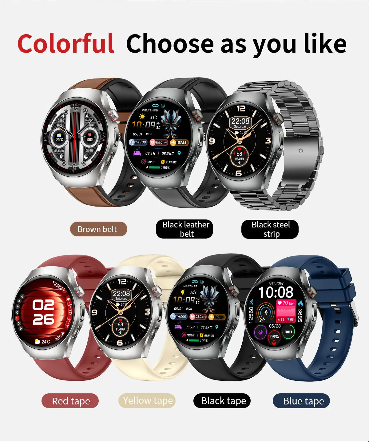 2026 New Accurate Body Health analysis Smart Watch Men ECG Blood lipids Uric acid Blood Pressure Body Fat Voice Call Smartwatch Magic Electronics S9cb5199eda6b49c89b945803525b6356v