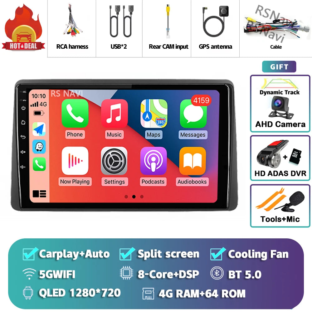 Android 15 Carplay Auto For Renault Duster HM 2 2020 - 2023 Arkana 1 I 2019 - 2023 Car Radio Navigation Video Player 2Din Stereo 4G-64G CAM DVR Magic Electronics S9d37f5e9e6a34872b9ec8a0e4a48101bz 4G-64G CAM DVR