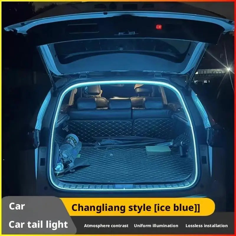 Sensor Tail Box Light Strip Ultra-Bright Car Trunk LED Car Interior Decorative Lamp Strip Automatic Atmosphere Light - Magic Electronics