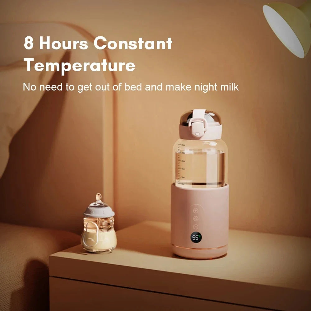 Portable Electric Baby Bottle Warmer USB Charge 300ML Outdoor Dissolve Formula Milk Instant Travel Portable Water Warmer Heater Magic Electronics S9e20820dff874639aa5ee4b9877de748E
