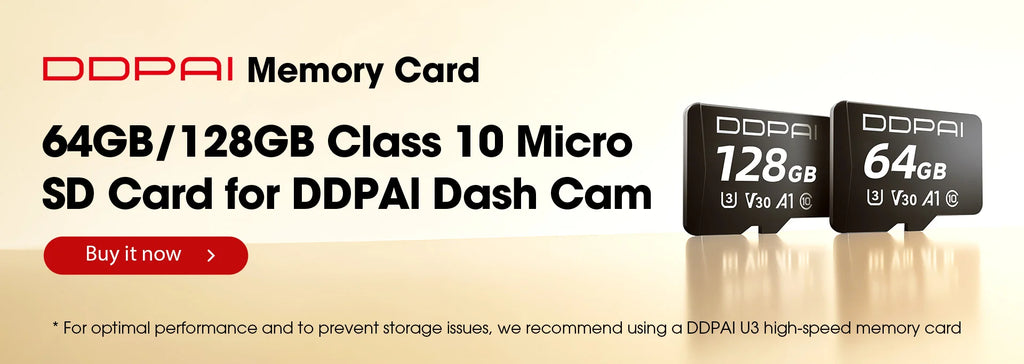 DDPAI Dash Cam N1 Dual Front & Rear Recording NightVIS 1296P Dash Cam Recorder Car DVR App Control - Magic Electronics