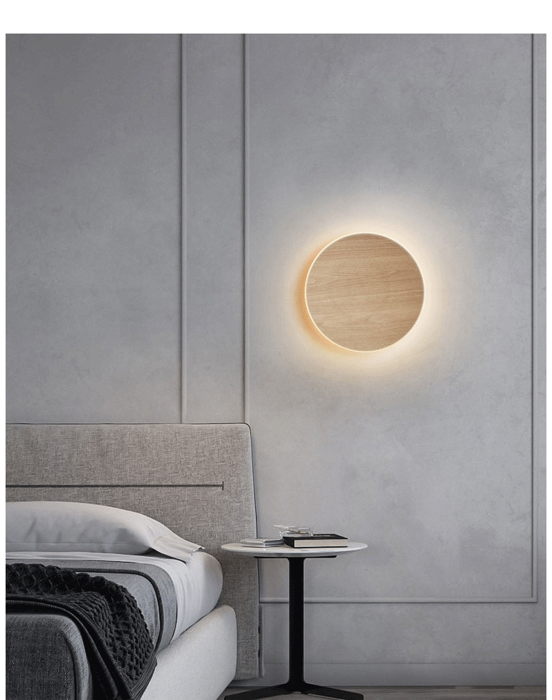 LED Wall Light With Touch Switch Bedroom Bedside Wall Lamp Indoor Stair Lighting Lamp Fixture Iron And Acrylic Materials 12W Magic Electronics S9f6f5788219c4e90ac43aaffaa0a3a51Z