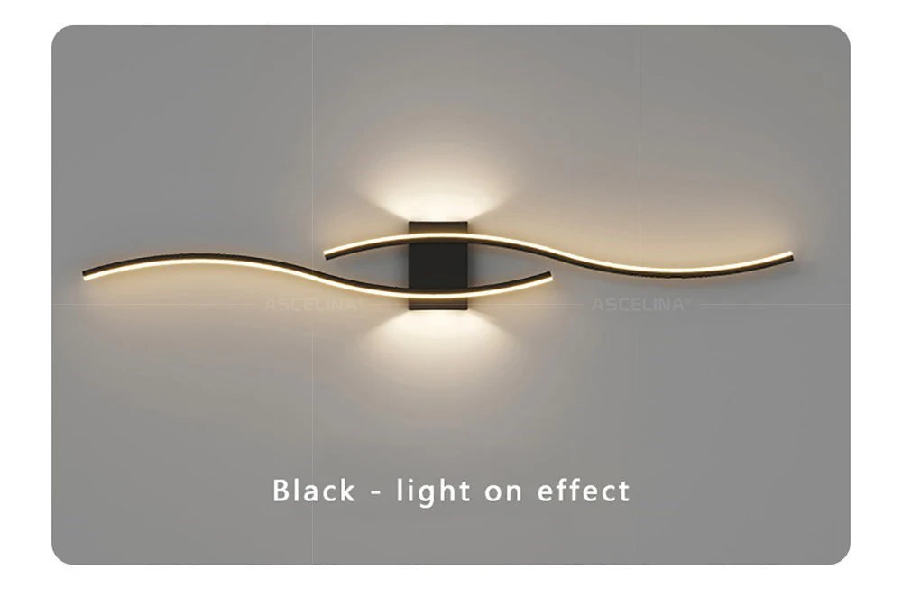 LED Wall Lamp Smart Remote Control Adjustable Color Temperature Brightness Bedroom Living Room Home Upper and Lower Led Lamps - Magic Electronics