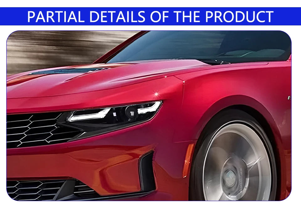 For Chevrolet Camaro 2020-2023 Car Front Lamps LED Auto Headlights Assembly Upgrade High Quality Projector Lens Tool Accessories - Magic Electronics