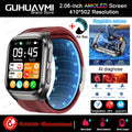 2026 New Upgrade AI Diagnostic Airbag Precise Blood Pressure Health SmartWatch Uric Acid ECG Blood lipids Smartwatch Men Women Red Air pump Airbag Magic Electronics Sa1e234304184447ca80fe45c6e2df9971 Red Air pump Airbag
