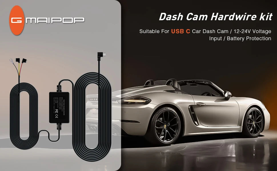 Dash Cam for cars 4K UHD Recording Front Rear Car Camera HDR Night Vision Recorder Built in Wi-Fi 24H Parking Mode APP Monitor Magic Electronics Sa238a256d6e7415daf3b14d1b65a374dg