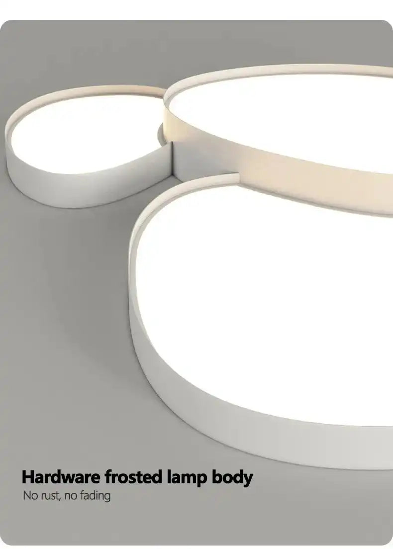 Modern Living Room LED Ceiling Lights Nordic Home Decor Indoor Bedroom Lamp Black White AC 90-260V Ceiling Chandeliers Lighting - Magic Electronics