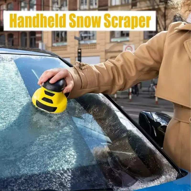 Electric Car Snow Scraper Ice Scrapers For Auto Windshield Ice Remover Scratch-Free Glass Handheld Electric Snow Scraper - Magic Electronics