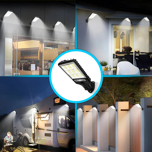 1/8pc Solar Outdoor Floodlight Security Wireless Lamp Illumination for Driveway Patio Garage Pathway Energy-Efficient LED Garden Magic Electronics Sa8b5fd3f082d455eb813b79347de3c1bg
