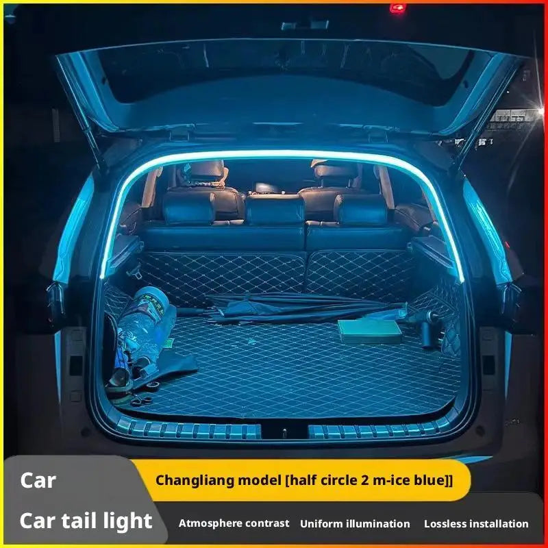 Sensor Tail Box Light Strip Ultra-Bright Car Trunk LED Car Interior Decorative Lamp Strip Automatic Atmosphere Light - Magic Electronics