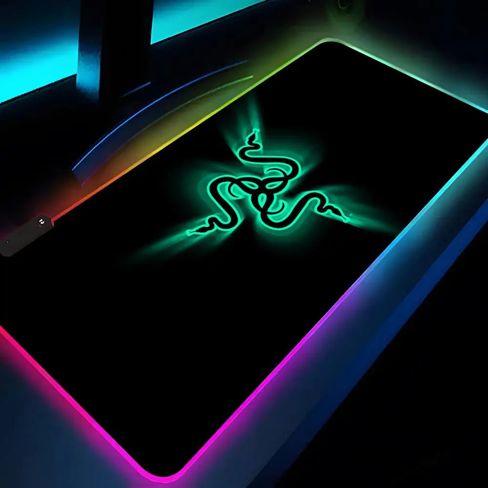 Razer Mouse Pad XXL RGB Gaming Mouse Pad HD Gamer Accessories Large LED Light MousePads PC Carpet With Backlit BLACK-2 Magic Electronics Sa9b21d99c5e44d6b9a3fb250bda8179aP BLACK-2