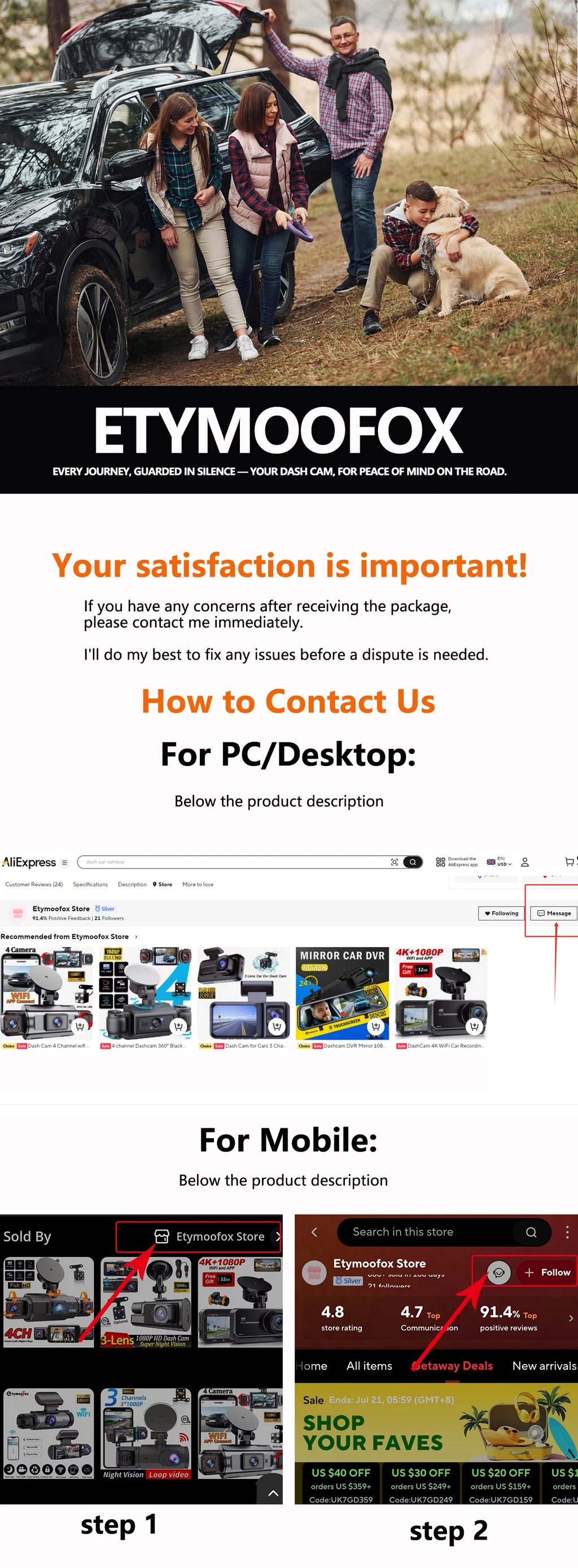 DashCam Car Dvr Video Recorder 4 Channels 360° WIFI Front inside Rotatable Rear View Camera 24h Parking Monitor Car dash cam Magic Electronics Sad7d99c4f34240ef9116aebe47349d21w_53fbbe40-1318-4fd5-bf78-aa48989f8798