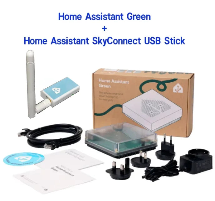 Home Assistant Green the Easiest and Most Privacy-focused Way to Automate Your Home Plug in Power and Network Cables to Play