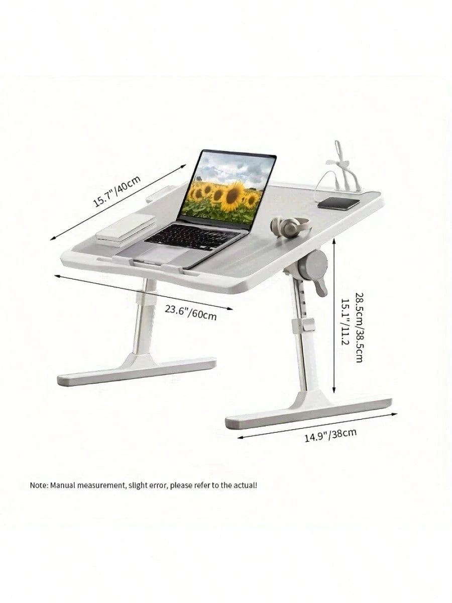 Adjustable Height And Angle Folding Desk, Home Office Computer Desk, Portable Laptop Desk Foldable Laptop Bed Tray Desk Magic Electronics Sae4f919fdd5c4f078b5bbe891588cc65b