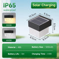 Solar Wall Lamp Outdoor Lighting Solar Lights LED Street Garden Decoration Waterproof Facade Lamps For Patio External Balcony Square Magic Electronics Saef79254680947b097fcdc3d2a1283211 Square