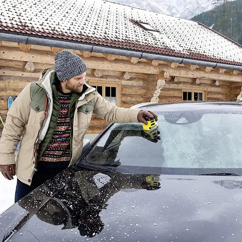 Electric Car Snow Scraper Ice Scrapers For Auto Windshield Ice Remover Scratch-Free Glass Handheld Electric Snow Scraper - Magic Electronics