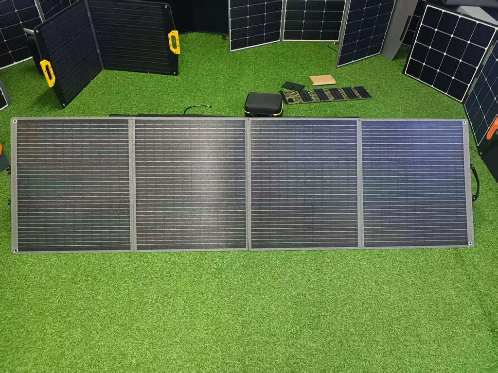 200W Portable Solar Panel IP65 Waterproof Foldable Solar Panel Power Backup Solar Charger for Power Station RV Camping Off Grid Magic Electronics Sb1faf6f08b57464f9fa94133ebb11448u