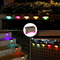 2/4/8/16 Pack Solar Deck Lights LED Waterproof Outdoor Solar Powered LED Step Lights For Decks Stairs Patio Yard Garden Decor - Magic Electronics