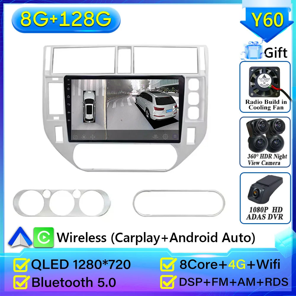 For Ford Kuga MK1 2008-2012 For Ford C-MAX CMAX 2003-2010 Car Radio Carplay Navigation GPS Android Auto Android 15 No 2din WiFi 8G 128G 360 CAM CHINA Magic Electronics Sb3cb0b0c9f7c4f72b9c47f2915f55066w 8G 128G 360 CAM CHINA