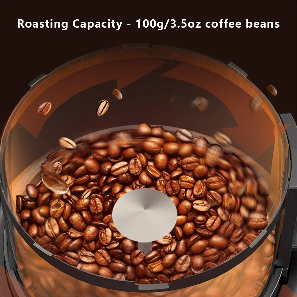 CAFEMASY 80-100g Home Coffee Roaster Electric Mini No Smoke Coffee Beans Baking Roasting Machine 110-240V Coffee Bean Roaster Magic Electronics Sb424049434494d61b45aa12934e75dd4h