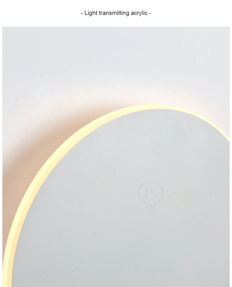 LED Wall Light With Touch Switch Bedroom Bedside Wall Lamp Indoor Stair Lighting Lamp Fixture Iron And Acrylic Materials 12W Magic Electronics Sb5e03f6dbf074f08b62feaebf64a7936M