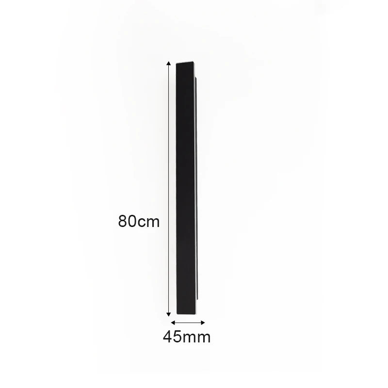 Waterproof IP65 LED Long Wall Sconce Lamp 220V 110V Garden Light Decoration Outdoor Lighting LED Wall Light External Sconce - Magic Electronics