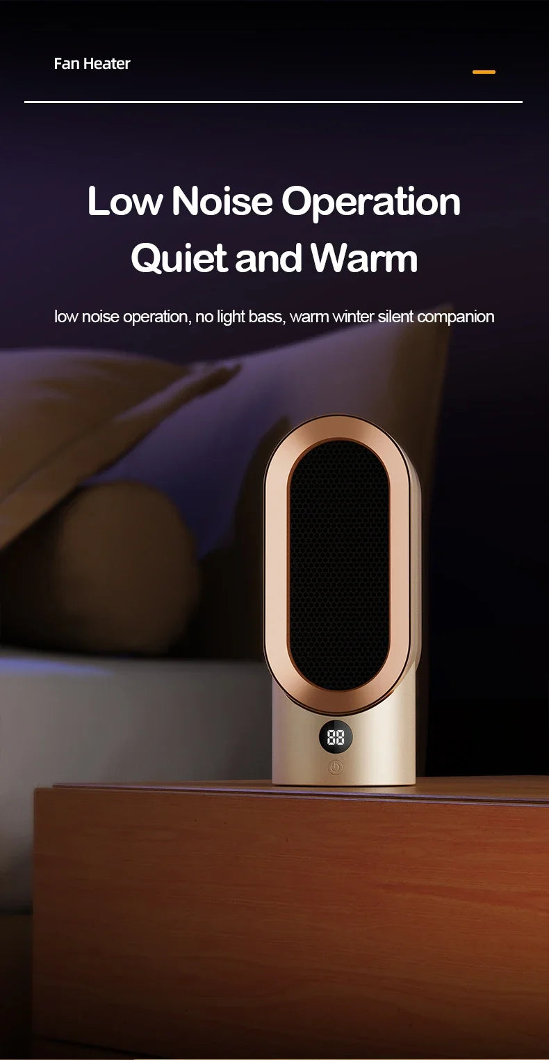 Desktop bedroom electric heater, office small heater, household heater, heating artifact, indoor heater - Magic Electronics
