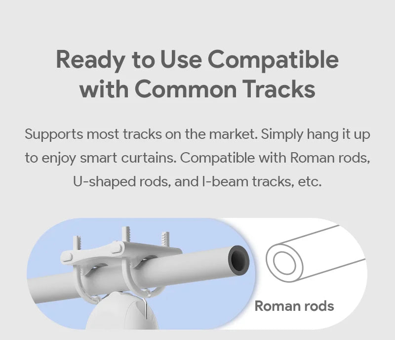 Tuya Smart Curtain Robot Bluetooth/Zigbee Rail Curtain Robot Electric Drive Track Rod Automatic Curtain Opener Voice Control Magic Electronics Sb768663561d2422dae4ea449597c7038y