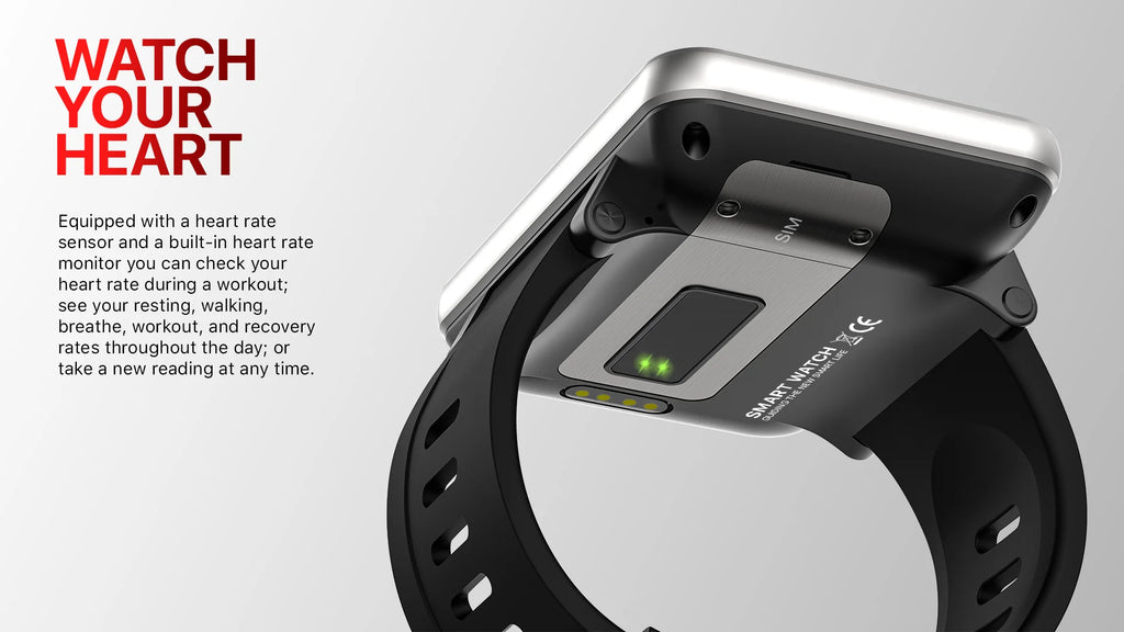 DM100 4G LTE 2.86" Android Smart Watch Android 7.1 OS Phone Watch 32 ROM 5MP Camera 480*640 Screen 2700mah Battery Smartwatch Magic Electronics Sb8a286380f58451ea3cf1a4198bd16076