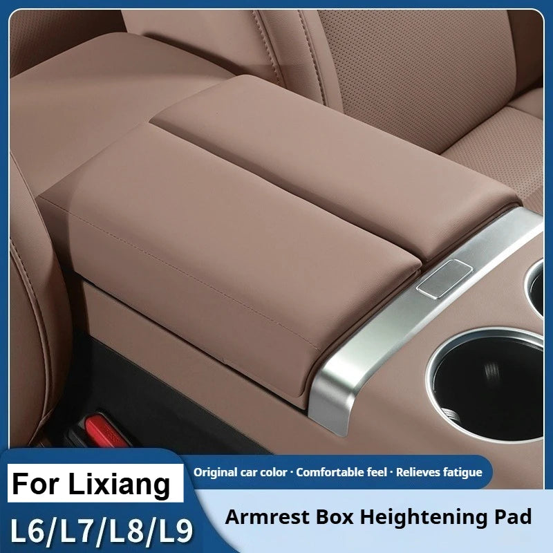 For Li Lixiang L6 L7 L8 L9 Car Armrest Box Protective Cover Ideal Armrest Box Height Increase Leather Scratch-Resistan Pad Magic Electronics Sb8edc829bf0646379db2231537fee723M