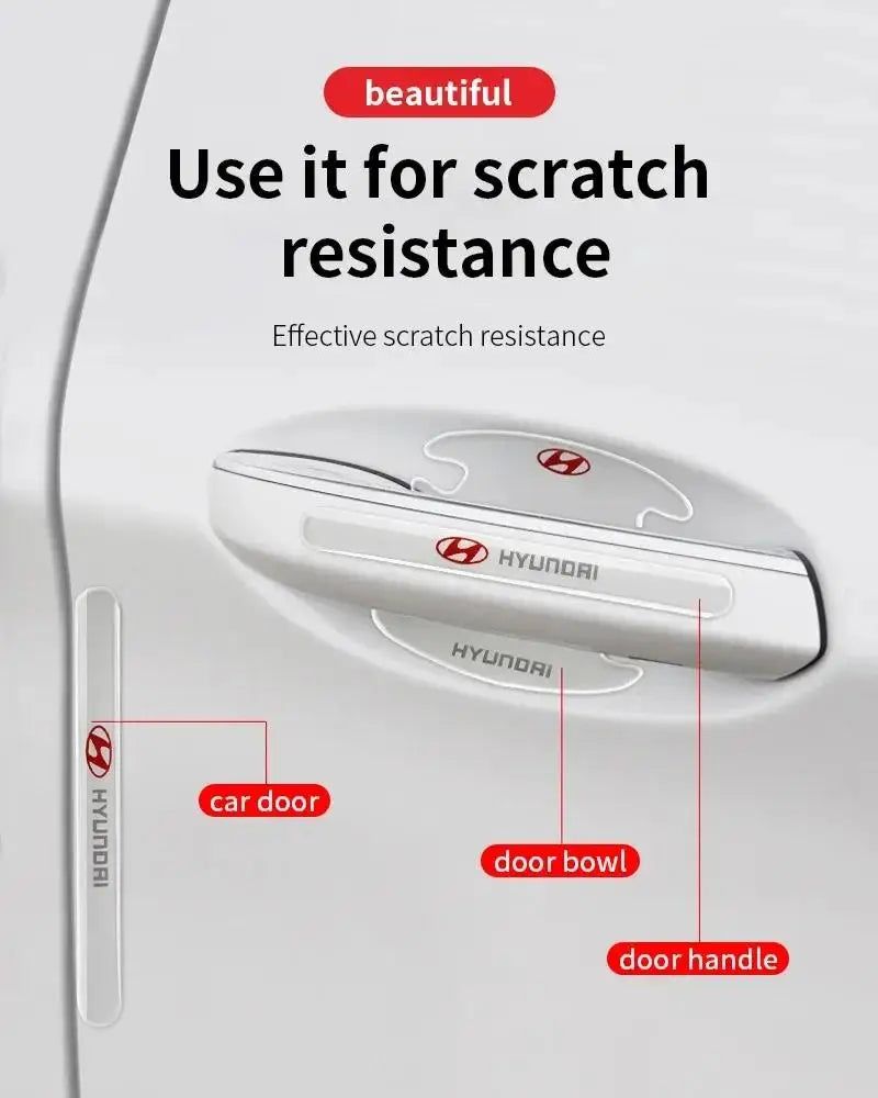 4/8Pc Car Door Bowl Anti-collision Protector Bumper Strip Sticker Accessory For Hyundai Elantra Creta IX35 SANTAFE SONATA ACCENT Magic Electronics Sbb0209f49ab447238e02f404204a6ed2z