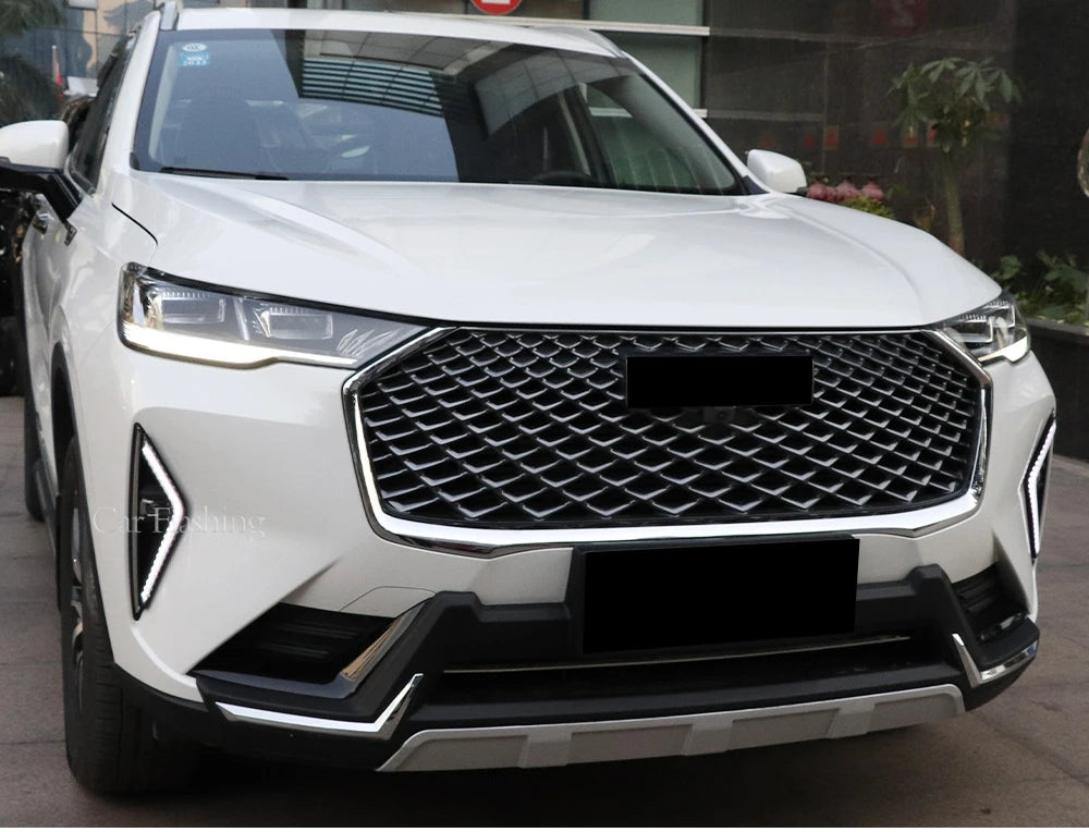 Car LED DRL For Haval H6 2020 2021 2022 Daytime Running Lights with yellow Turn Signal Fog lamp cover Driving Lights headlight - Magic Electronics