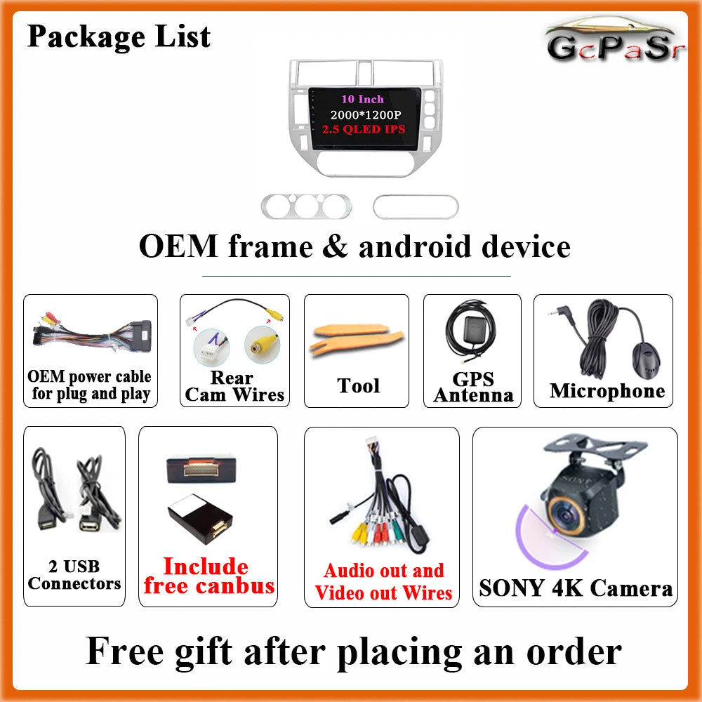 For Ford Kuga MK1 2008-2012 For Ford C-MAX CMAX 2003-2010 Car Radio Carplay Navigation GPS Android Auto Android 15 No 2din WiFi Magic Electronics Sbc09d734eecd47acaae6f625c9672f1ay