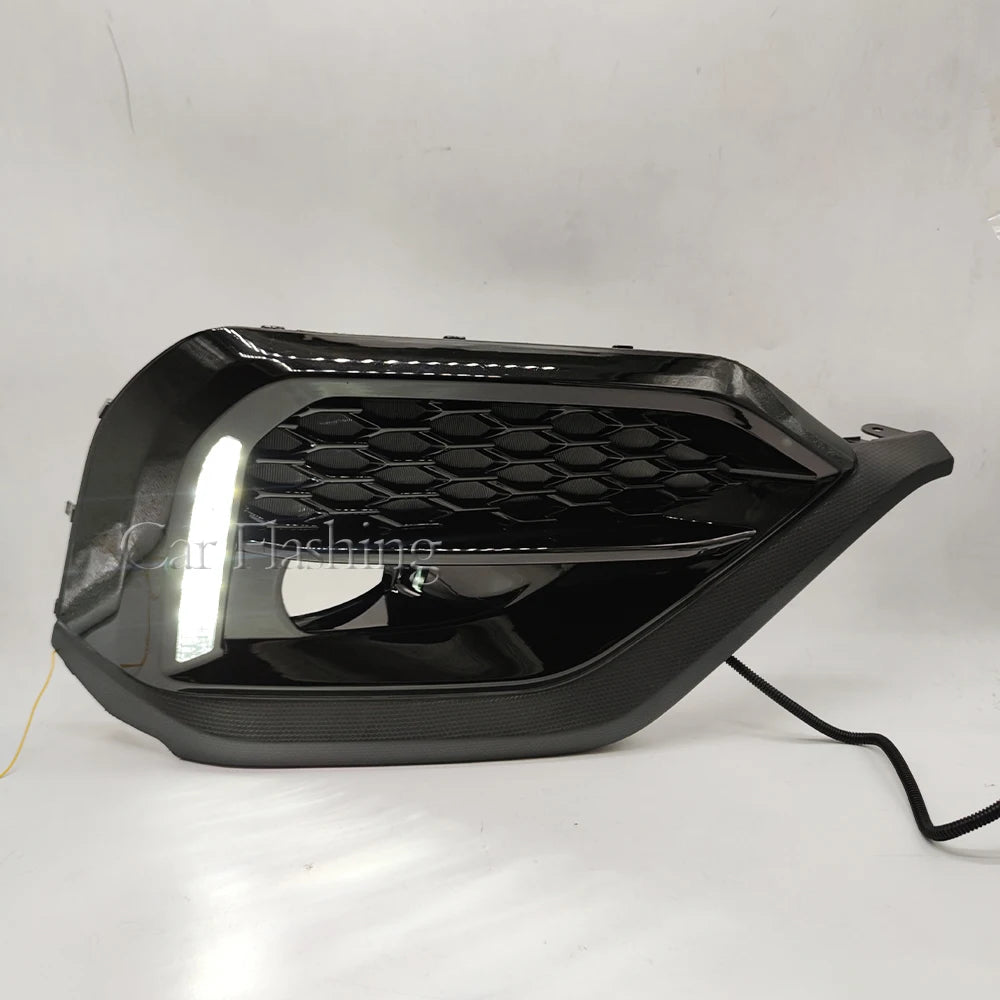 Car LED Daylight DRL For Subaru WRX STI 2022 2023 Daytime Running Lights Fog Lamp cover with yellow Turn Signal Foglight Magic Electronics Sbc53c185d1e647d788136b0540275329m