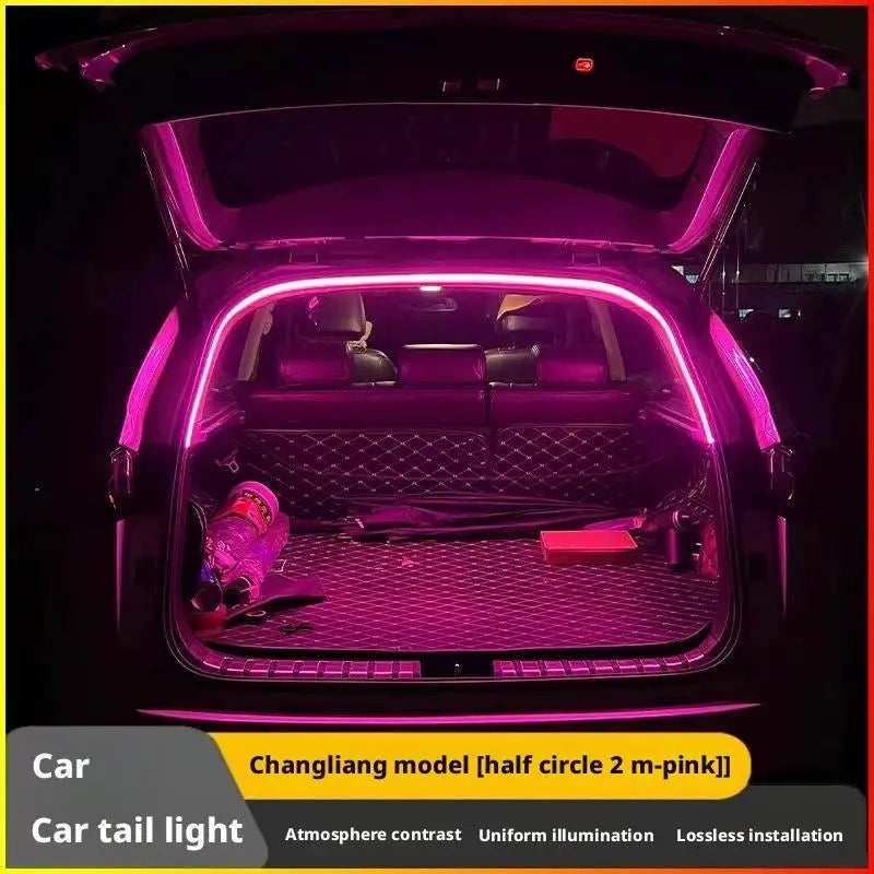 Sensor Tail Box Light Strip Ultra-Bright Car Trunk LED Car Interior Decorative Lamp Strip Automatic Atmosphere Light - Magic Electronics