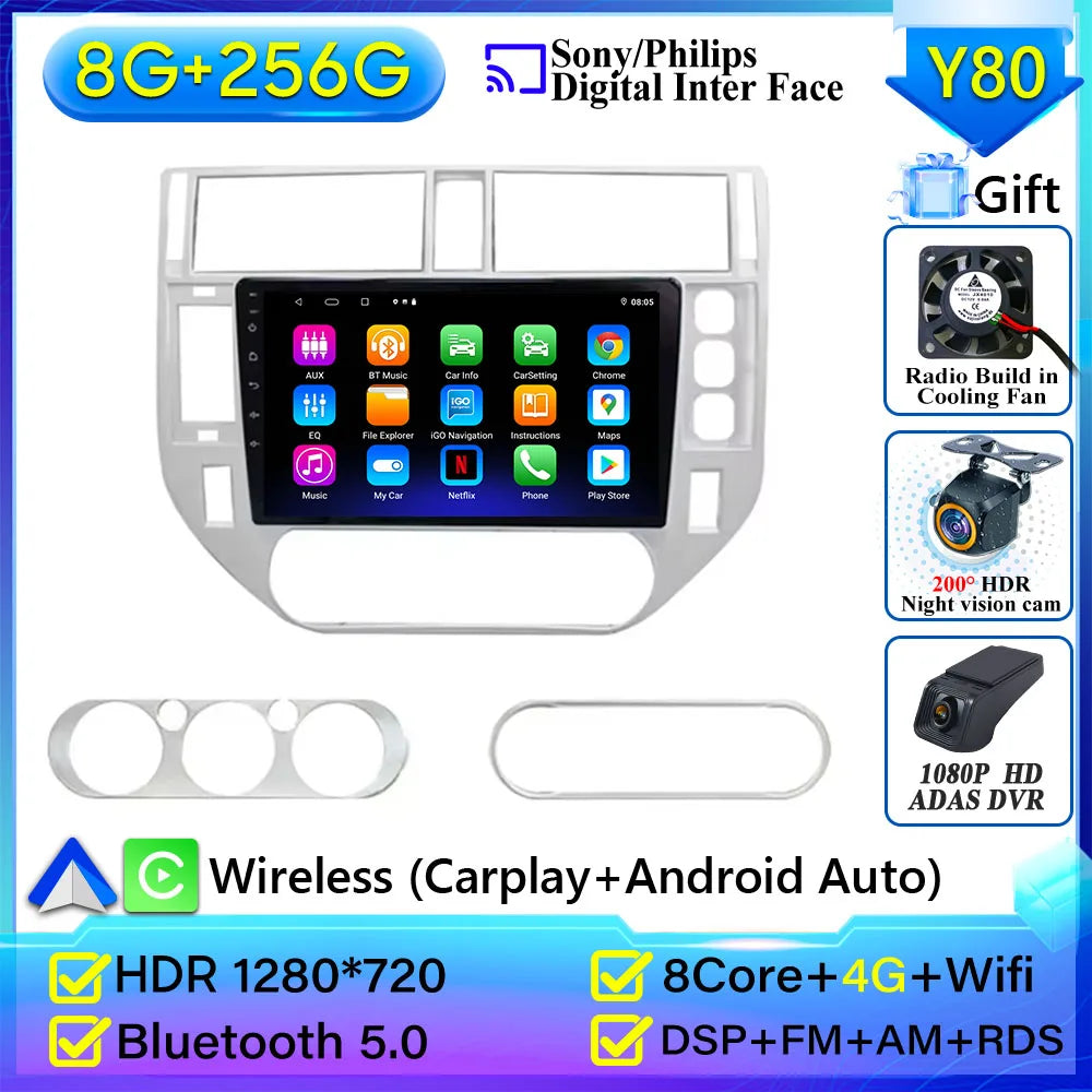For Ford Kuga MK1 2008-2012 For Ford C-MAX CMAX 2003-2010 Car Radio Carplay Navigation GPS Android Auto Android 15 No 2din WiFi 7862 8G 256G CAM CHINA Magic Electronics Sbe16f11810aa48ce894782338f1d8e953 7862 8G 256G CAM CHINA