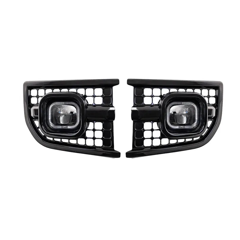 Off Road 4x4 Urban Style Front Square DRL Intake LED Fog Light Daytime Running Lamp For 2020-2025 Land Rover Defender 90 110 130 Magic Electronics Sc09386b7591c4cbe9905db5ba00408acH