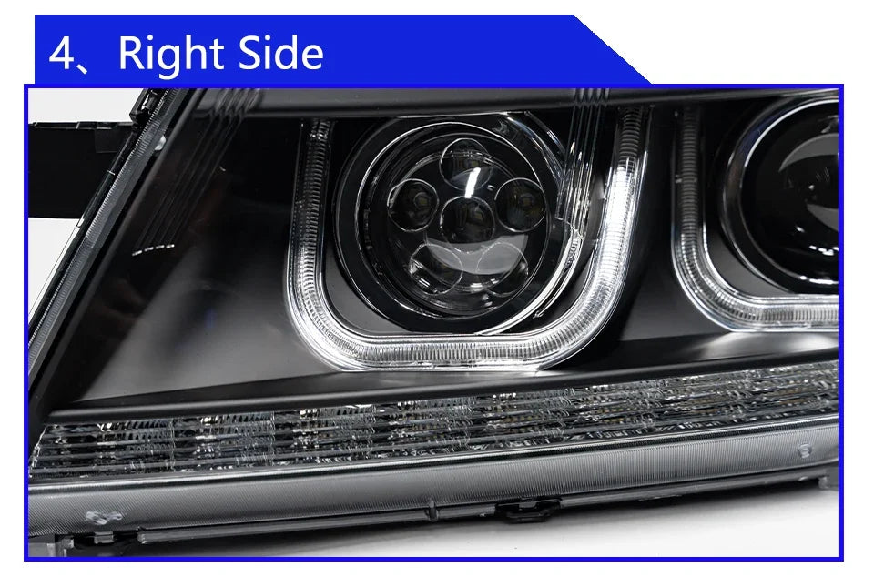 Auto Headlights Assembly For Fiat Freemont 2012-2014 Car Front Lamps Upgrade LED Double U Projector Lens Tool Accessories - Magic Electronics