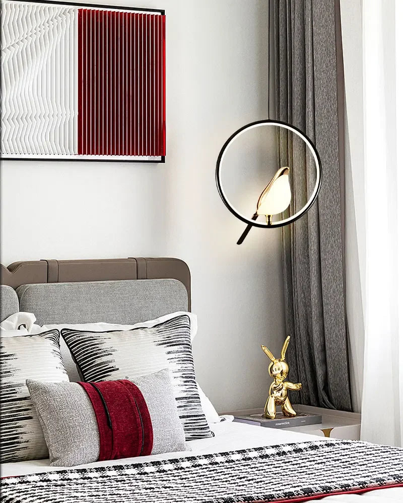 LED Gold Silver Magpie Bird Pendant Light Chandelier for Bedroom Living Room Indoor Hanging Lamp AC110v 220v Drop Shipping Magic Electronics Sc3601dbbf001421fb36985bed1ef77fbK