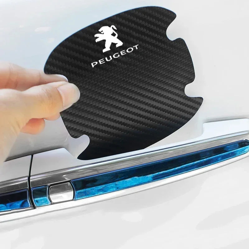 Car Door Handle Bowl Sticker Anti-collision Strip Decals for Peugeot 306 307 308 2008 3008 508 406 407 408 206 207 208XS Rifter Magic Electronics Sc5fb2ec88c464d89a65daa2b1fe31282O